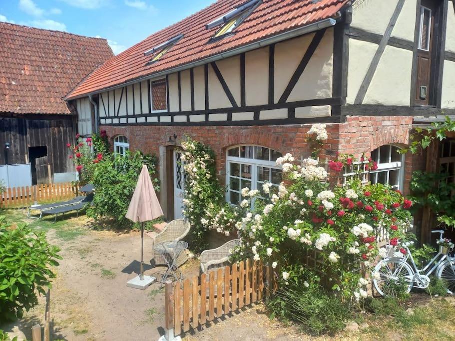 Romantisches Rosencottage Hofheim in Unterfranken المظهر الخارجي الصورة