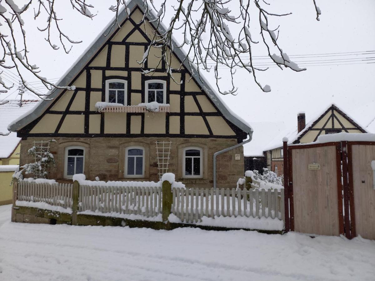 Romantisches Rosencottage Hofheim in Unterfranken المظهر الخارجي الصورة